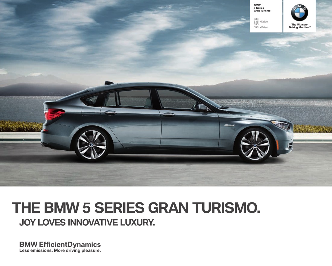 2012 BMW 5-Series GT Brochure Page 10